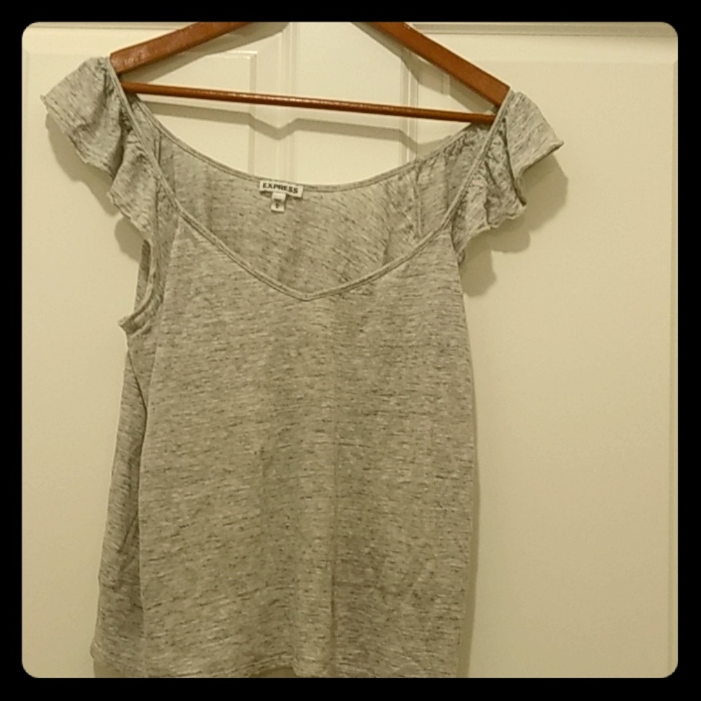 Express top grey basic